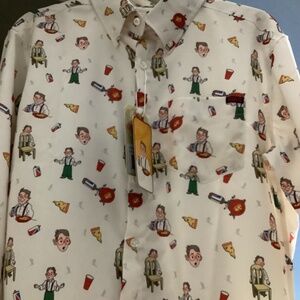 Home Alone button down shirt